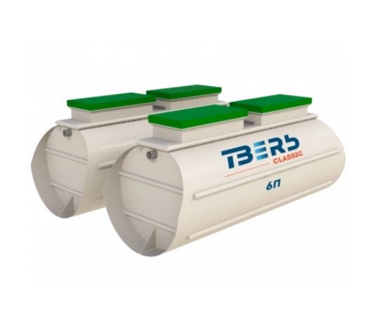 Септик ТВЕРЬ Классик 6П (два блока ТВЕРЬ 3П)