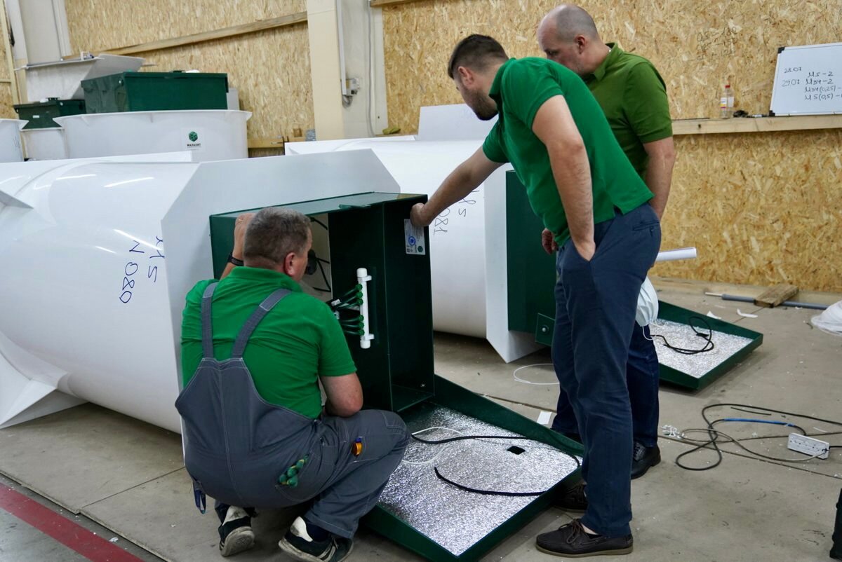 Производство септиков — заводское изготовление станций биологической очистки