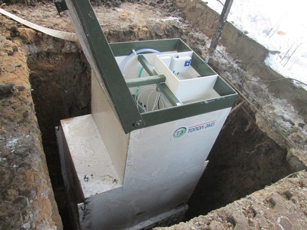 Топас — врезка перфоратором